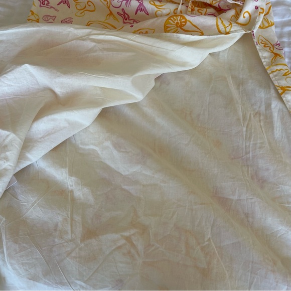 PEPPERMAYO Oysters and Prosecco printed maxi linen dress - Picture 12 of 16